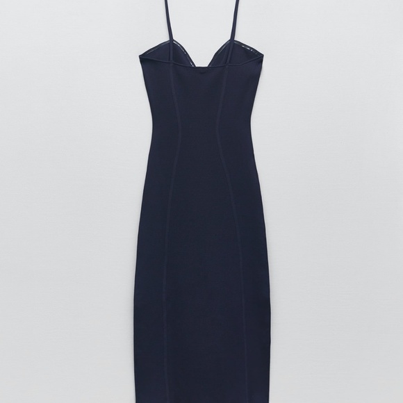 Zara limited edition celeb style midi dress - Picture 7 of 8